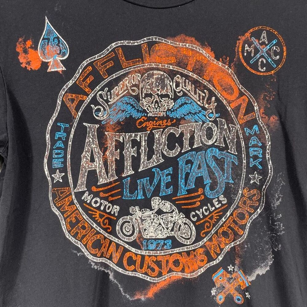 Affliction tee. - Picture 4 of 8